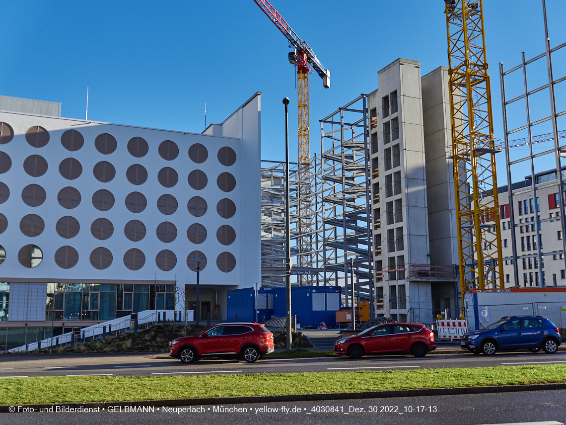 30.12.2022 - Baustelle R.EVO in Neuperlach-Süd